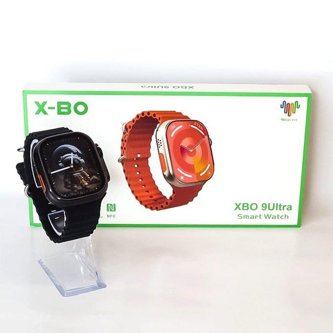 XBO 9 Ultra Smart Watch - Best Fitness Smartwatch for Men & Women, Android Smart Watch with Blood Pressure, Heart Rate Monitor, Bluetooth Calling, and Always-On Display