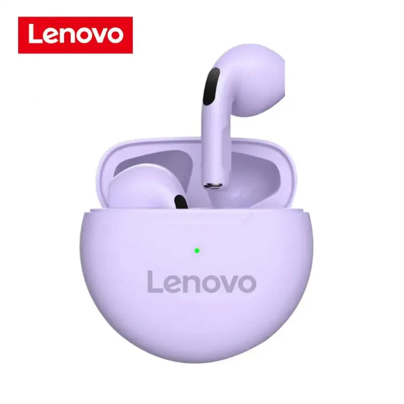 Original Lenovo Air Pro 6 TWS Wireless Bluetooth Earphones Pods Earbuds Sport Headset For Xiaomi Android Apple IPhone Headphones